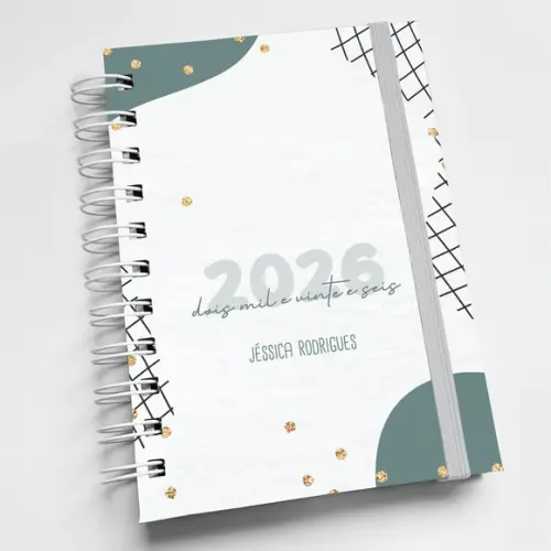 Mini Agenda A6 Personalizada Clean