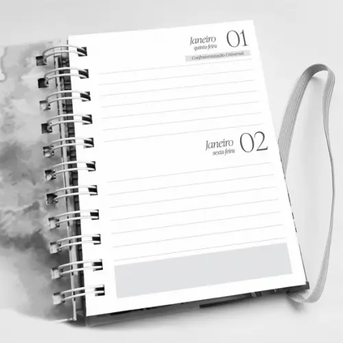 Mini Agenda A6 Personalizada Cores