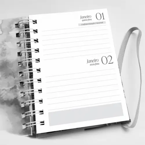 Mini Agenda A6 Personalizada Flores
