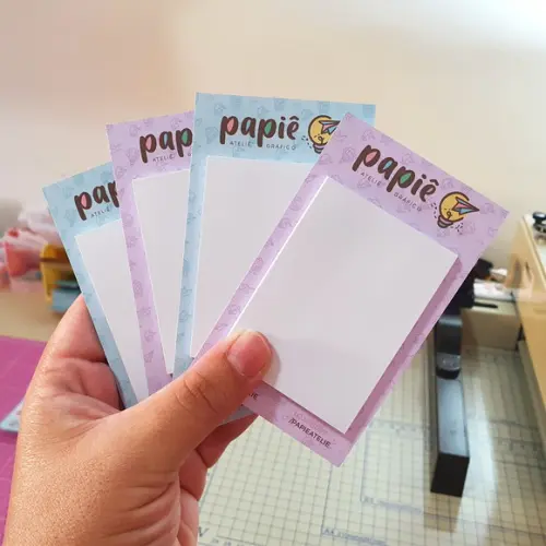Mini Bloquinho com Imã Personalizado