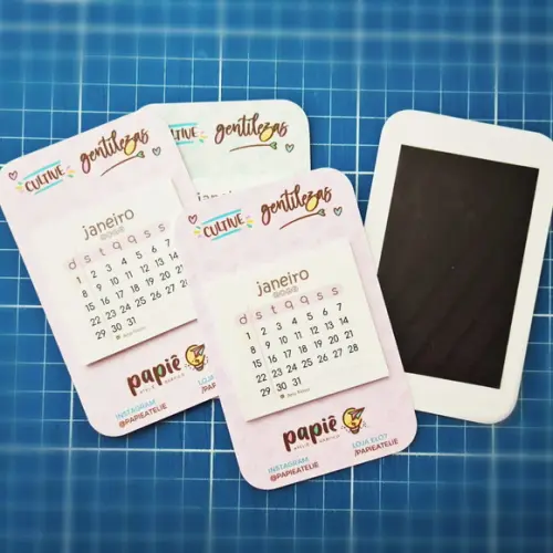 Mini Calendário Personalizado