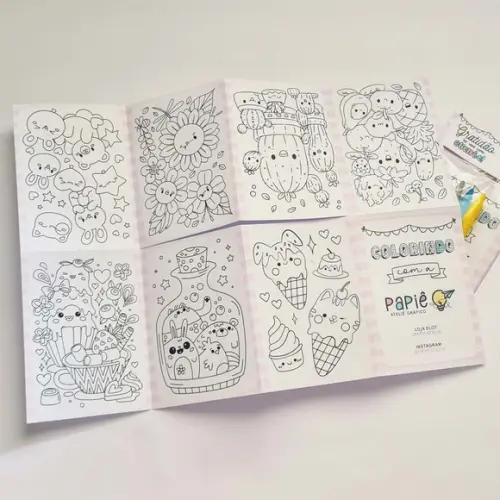 Mini Kit de Colorir