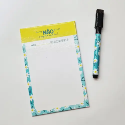 Mini Lousa Magnética Personalizada - A6