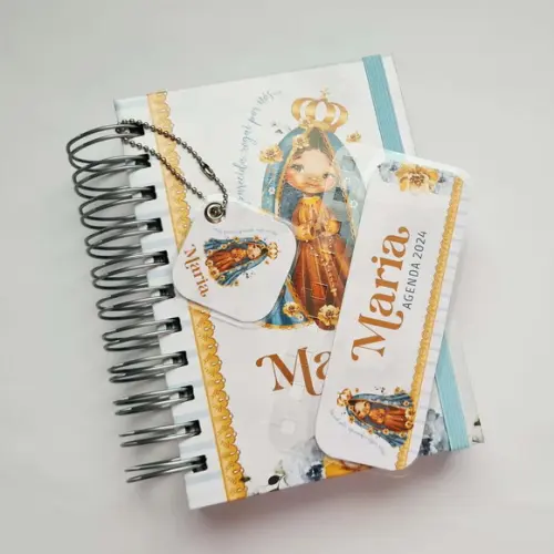Mini Planner A6 Salmão