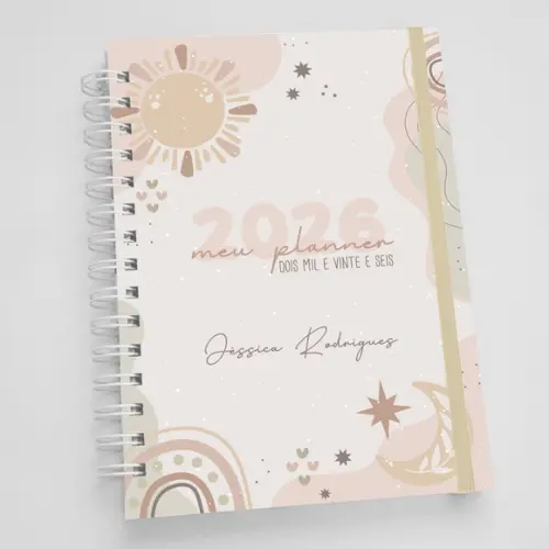 Planner A5 Personalizado Neutro