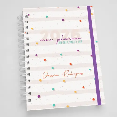 Planner A5 Personalizado Neutro