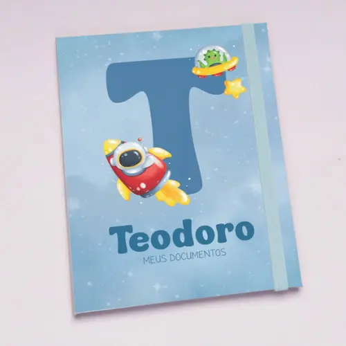 Porta Documentos A6 Astronauta