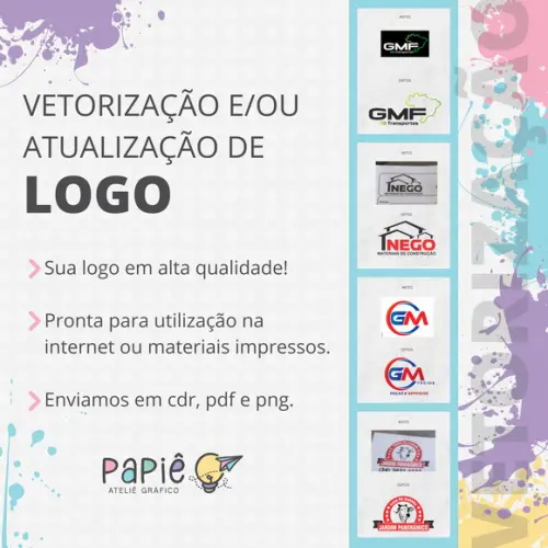 Vetorização E/ou Atualização de Logo