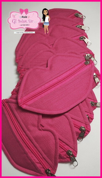 Brinde Festa Porta Níquel Boca Pink