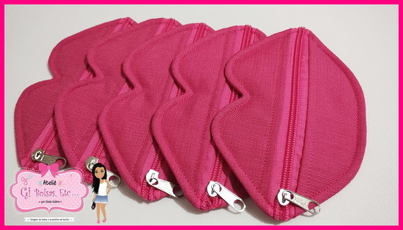 Brinde Festa Porta Níquel Boca Pink