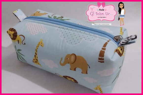 Kit 3 Necessaires - Bebê + G + Box m