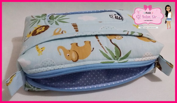 Kit 3 Necessaires - Bebê + G + Box m