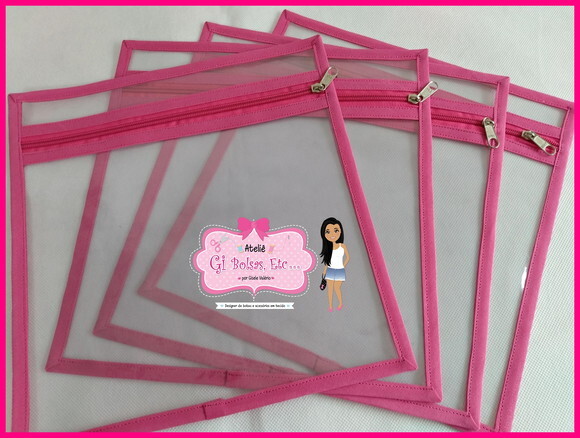 Kit 4 Saquinhos Plásticos m Roupa Suja/limpa (29x28)