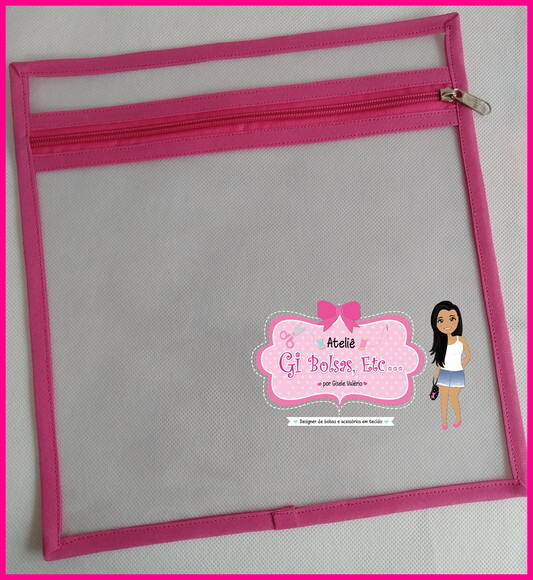 Kit 4 Saquinhos Plásticos m Roupa Suja/limpa (29x28)
