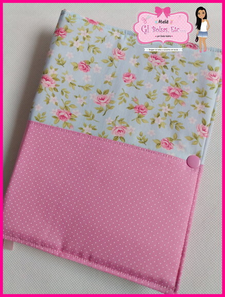 Kit 5 Saquinhos + Necessaire Bebê + Capa Caderneta