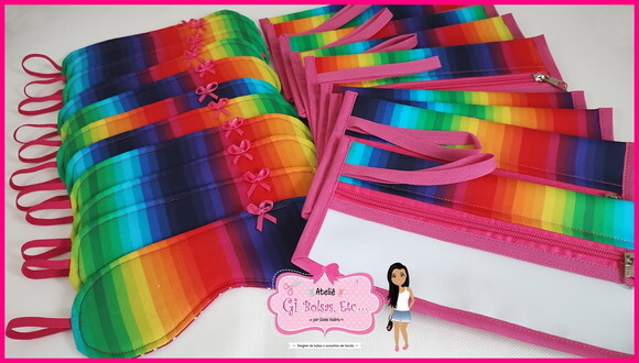 Kit Festa do Pijama Neon 3 Peças