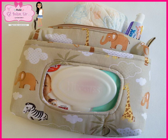 Kit Necessaire do Bebê + Capa Caderneta de Vacinação