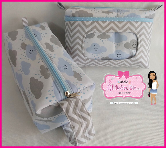 Kit Necessaire do Bebê + Necessaire Box Extra G