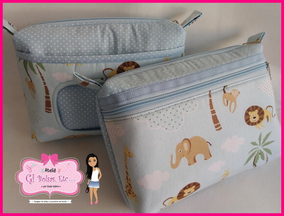 Kit Necessaire do Bebê + Necessaire Multiuso