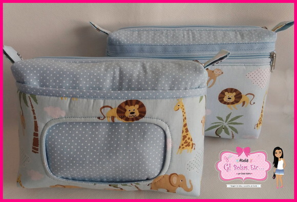 Kit Necessaire do Bebê + Necessaire Multiuso