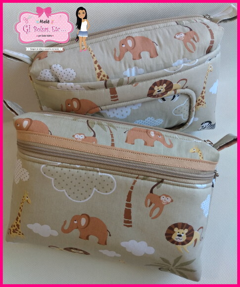 Kit Necessaire do Bebê + Necessaire Multiuso