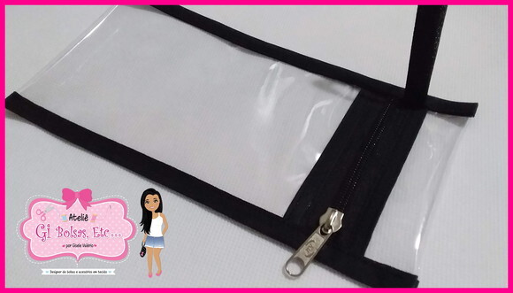 Lembrança Dental Case Plástico c/ Alça para Festa do Pijama