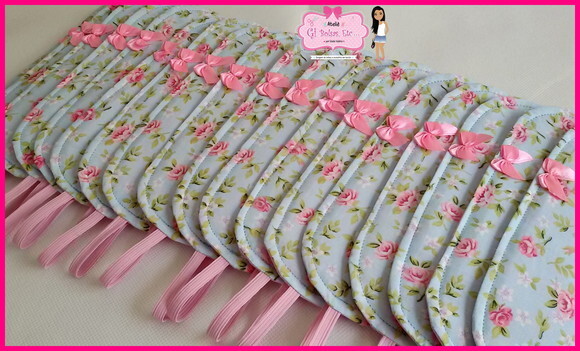Máscara de Dormir para Brinde de Festa c/ Elástico Rosa