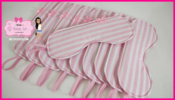 Máscara de Dormir para Brinde Festa do Pijama