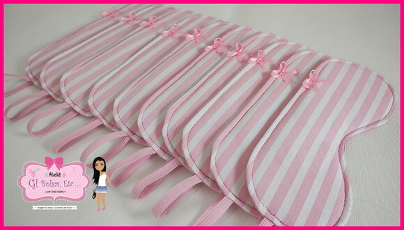 Máscara de Dormir para Brinde Festa do Pijama
