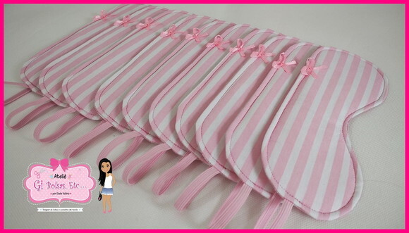Máscara de Dormir para Brinde Festa do Pijama