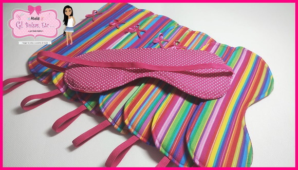 Máscara de Dormir para Brinde Festa do Pijama