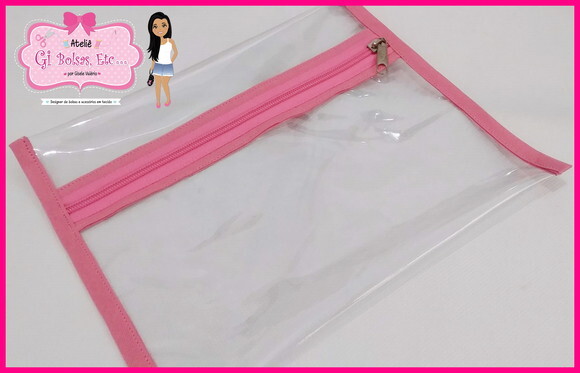 Necessaire Plástica m Multiuso