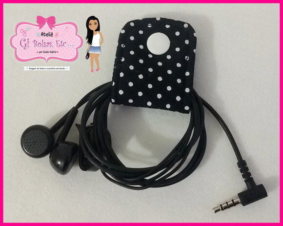 Organizador Fio/fone de Ouvido