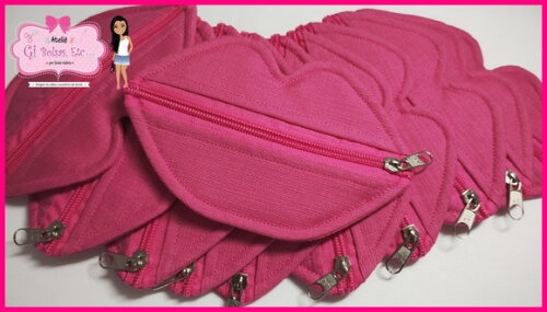 Brinde Festa Porta Níquel Boca Pink