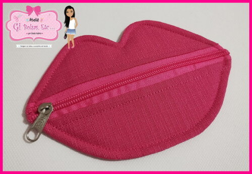 Brinde Festa Porta Níquel Boca Pink