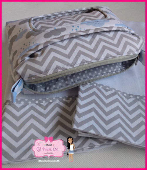 Kit 2 Fraldas Ombro Grande