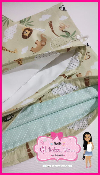 Kit 2 Saquinhos Roupa Suja/limpa