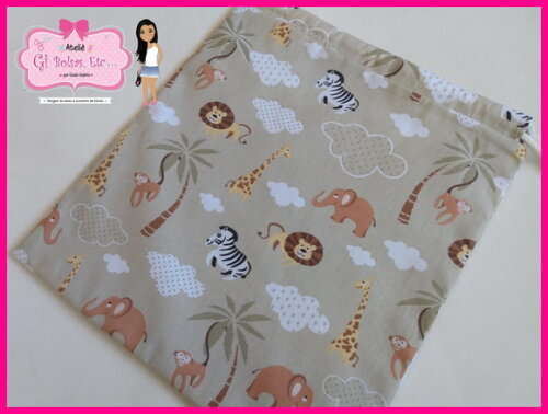 Kit 2 Saquinhos Roupa Suja/limpa