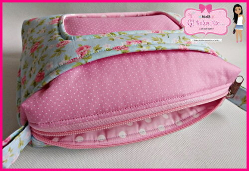 Kit 2 Saquinhos Roupa Suja/limpa + Necessaire Bebê