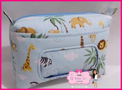 Kit 3 Necessaires - Bebê + G + Box m