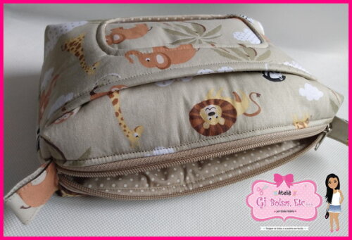 Kit Necessaire Bebê + Saquinho Roupa Suja/limpa