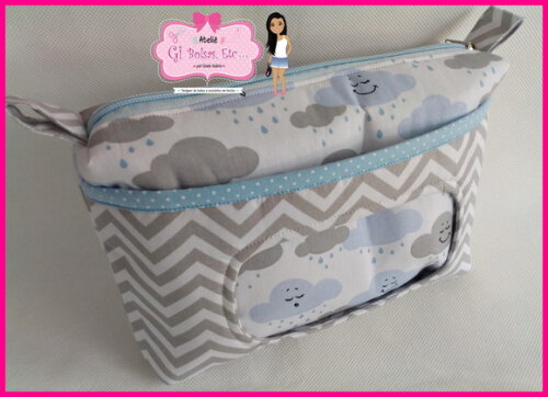 Kit Necessaire do Bebê + Necessaire Box Extra G