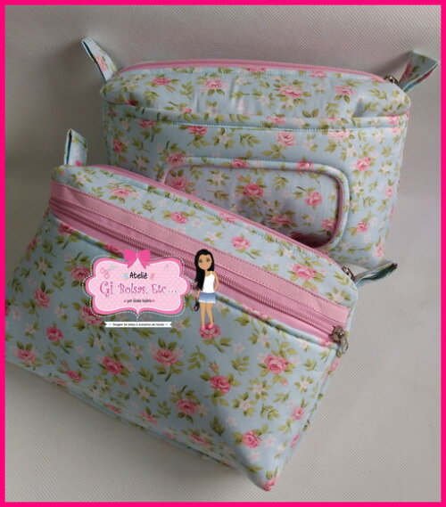 Kit Necessaire do Bebê + Necessaire Multiuso