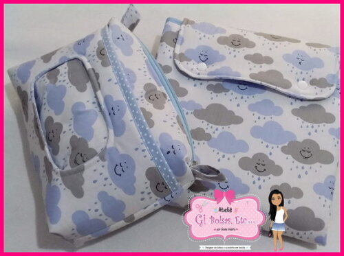 Kit Necessaire do Bebê + Trocador