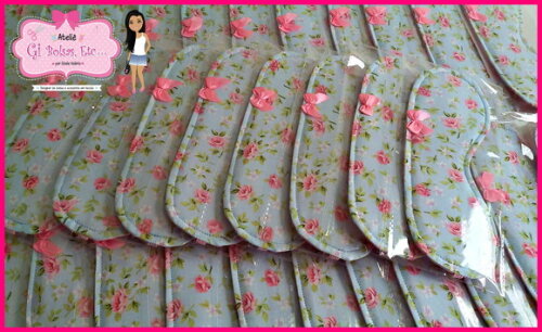 Máscara de Dormir para Brinde de Festa c/ Elástico Rosa