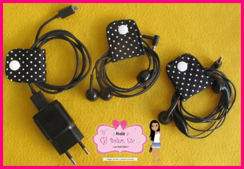 Organizador Fio/fone de Ouvido