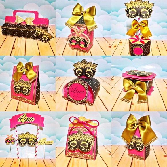 ARQUIVO DIGITAL SILHOUETTE BAILE DE MÁSCARAS LUXO