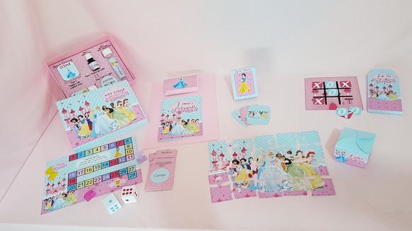 ARQUIVO DIGITAL SILHOUETTE KIT DIVERSÃO PRINCESAS LUXO
