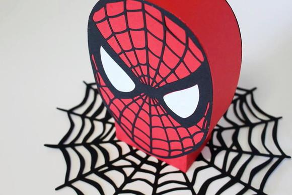 Centro de Mesa Homem Aranha Arquivo Digital Studio e pdf