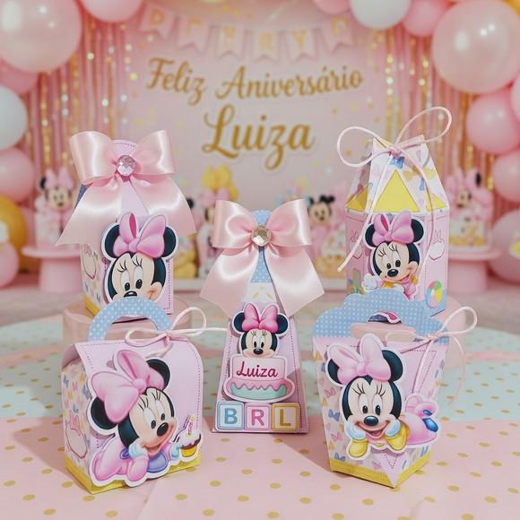 Minnie Baby Arquivo de Corte Digital Studio e pdf